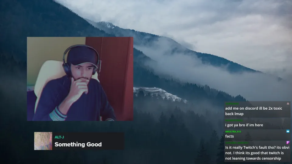 streaming chatting with viewers